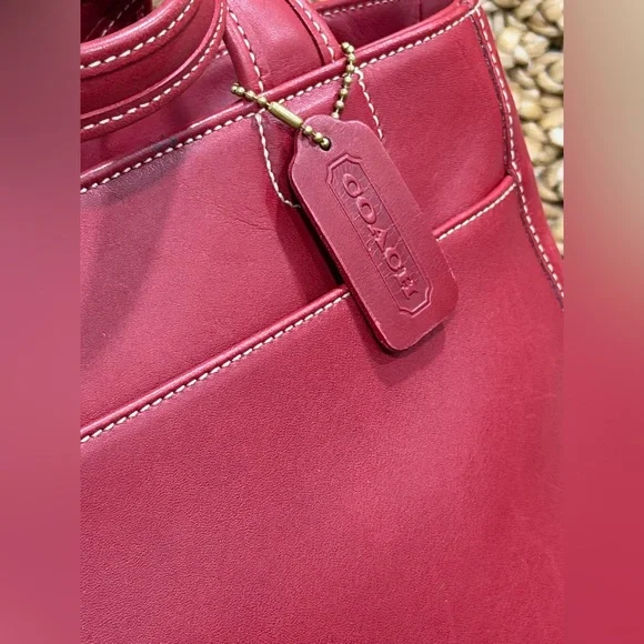 Vintage Leather Coach Bleecker Satchel 9303 - Picture 6 of 10